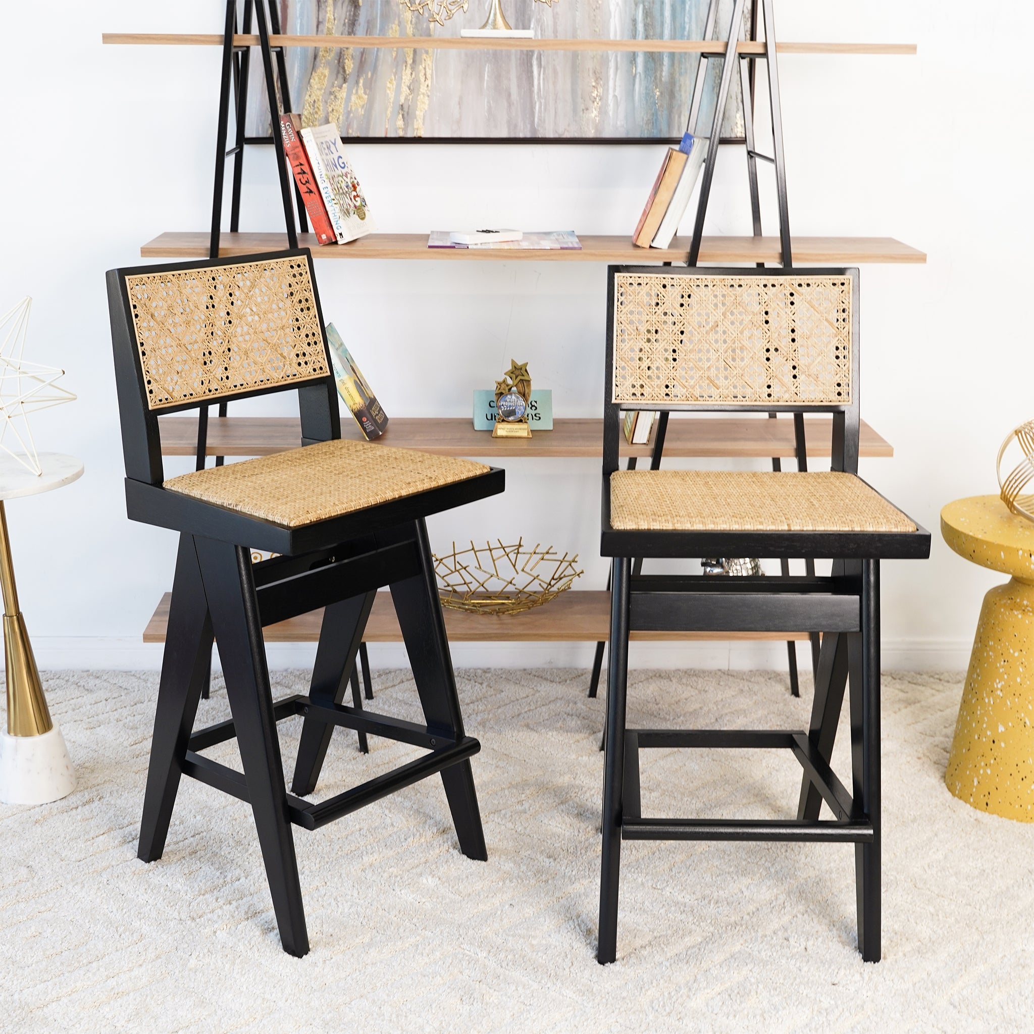 Keira Rattan Bar Stools