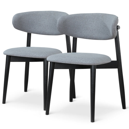 Korbin Grey Fabric Dining Chair