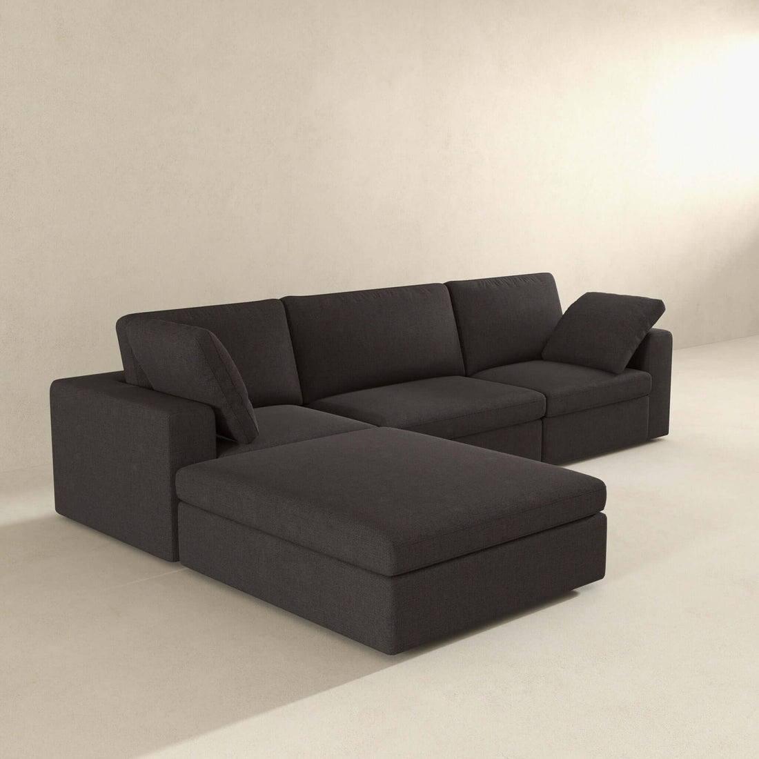 Cecilia Modular Corner Sectional Modern Fabric Sofa