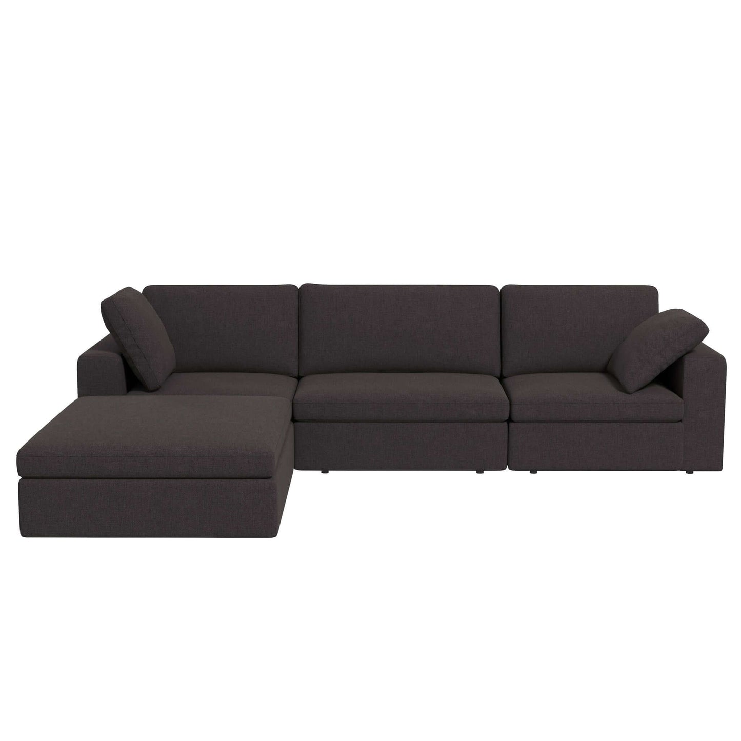 Cecilia Modular Corner Sectional Modern Fabric Sofa