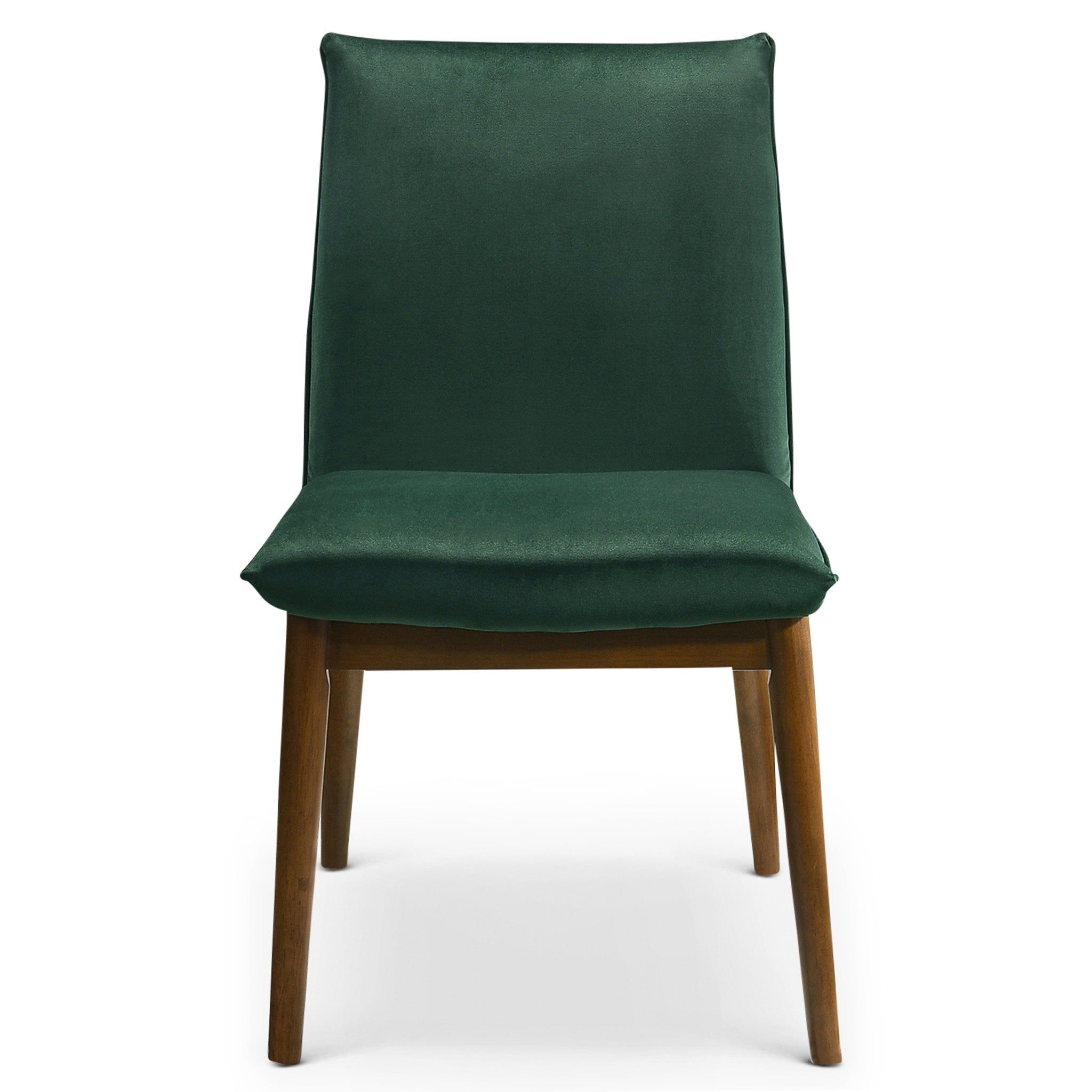 Monza Dark Green Velvet Dining Chairs