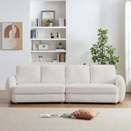 Paton Boucle Fabric Sofa