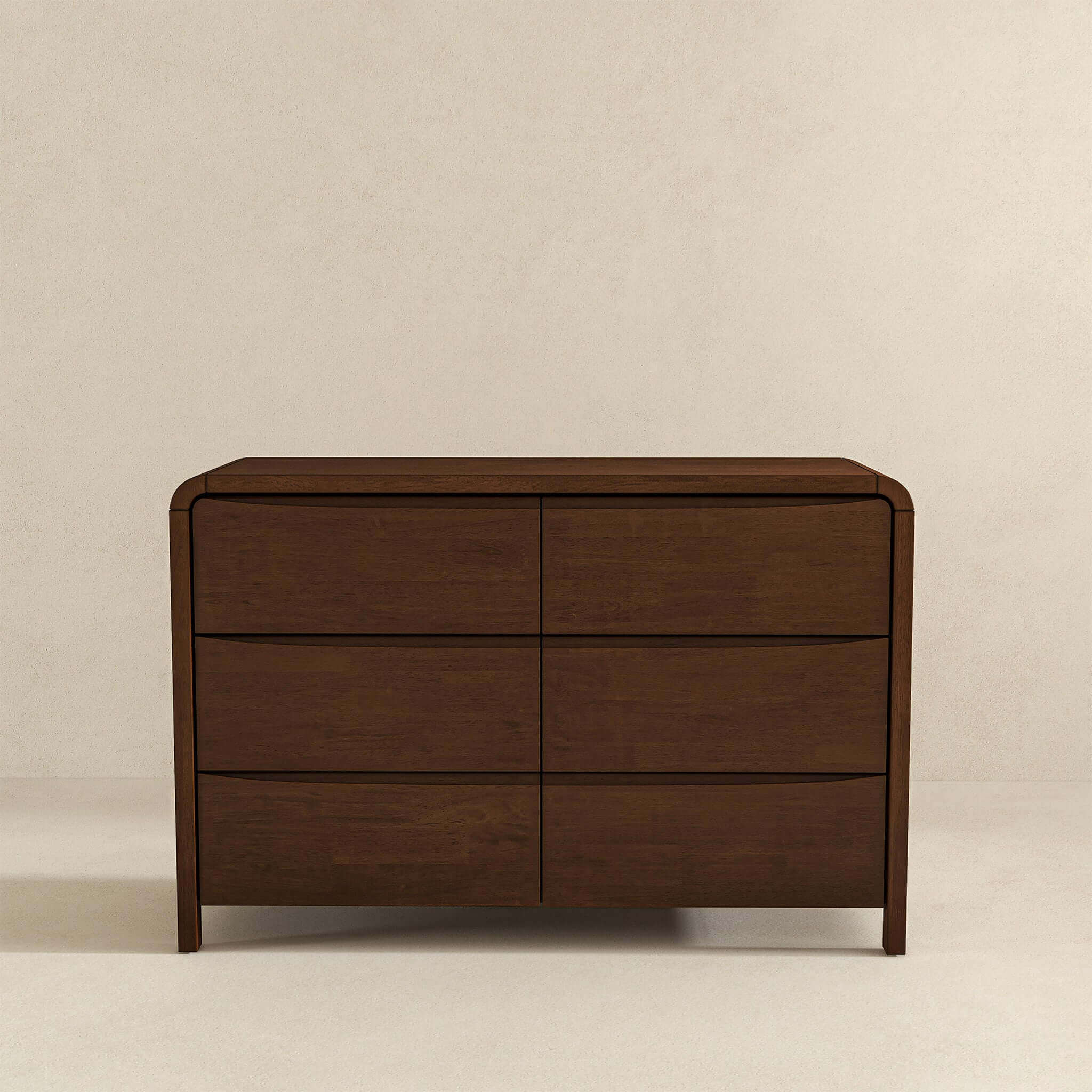 Lionel Mid Century Modern Solid Wood Dresser