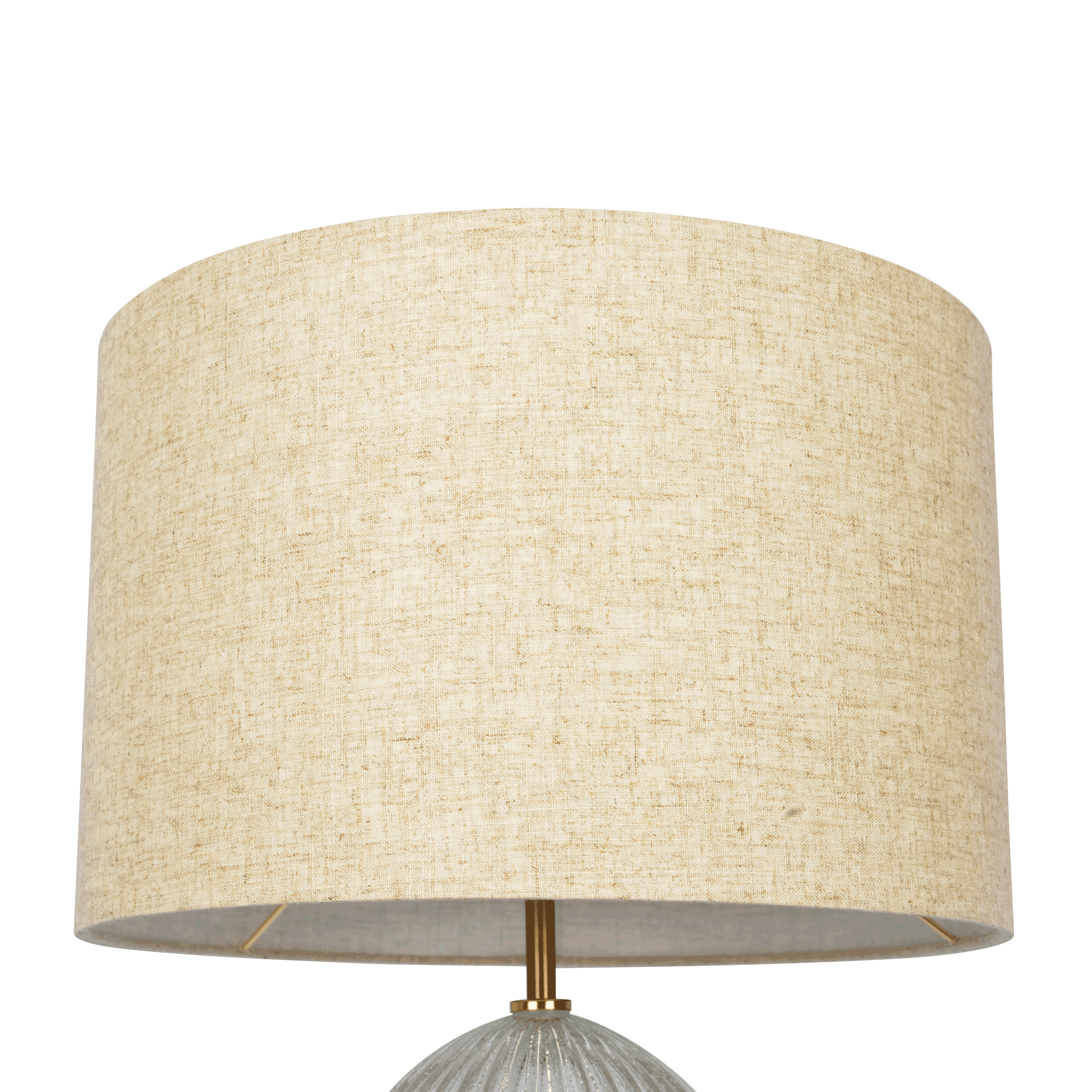 Aurora Ribbed Glass Lamp