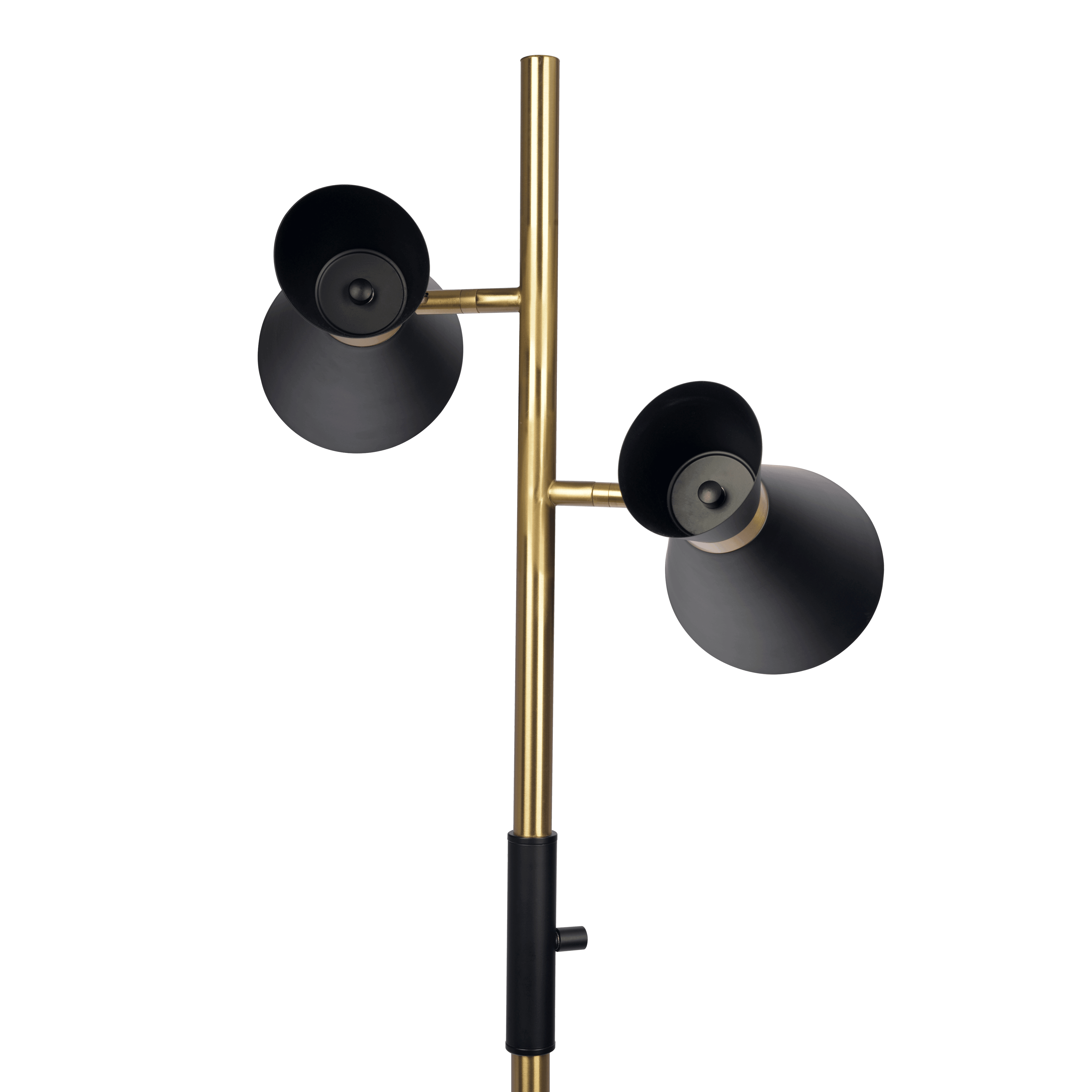 Axis Brassed Gold Floor Lamp
