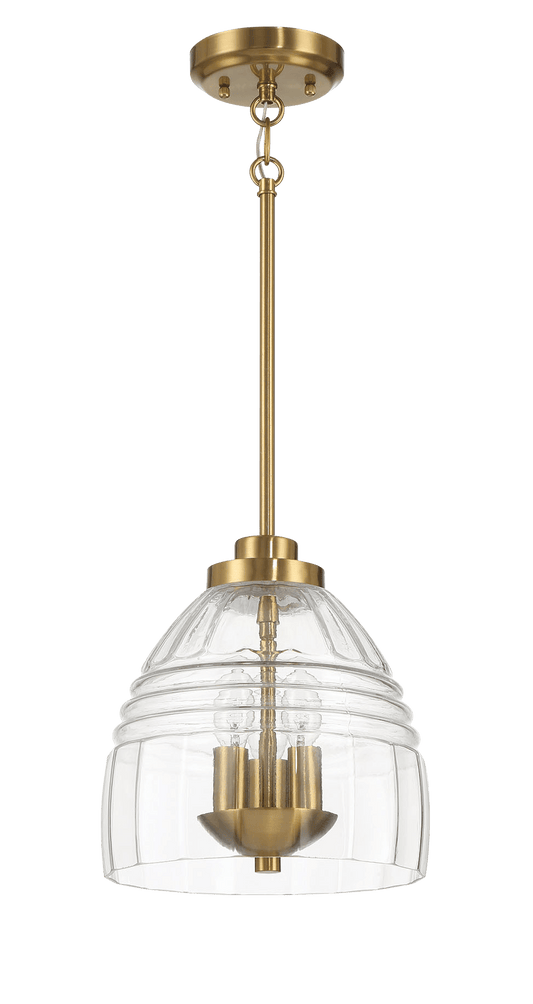 Ember Three Candle Lights Chain Pendant