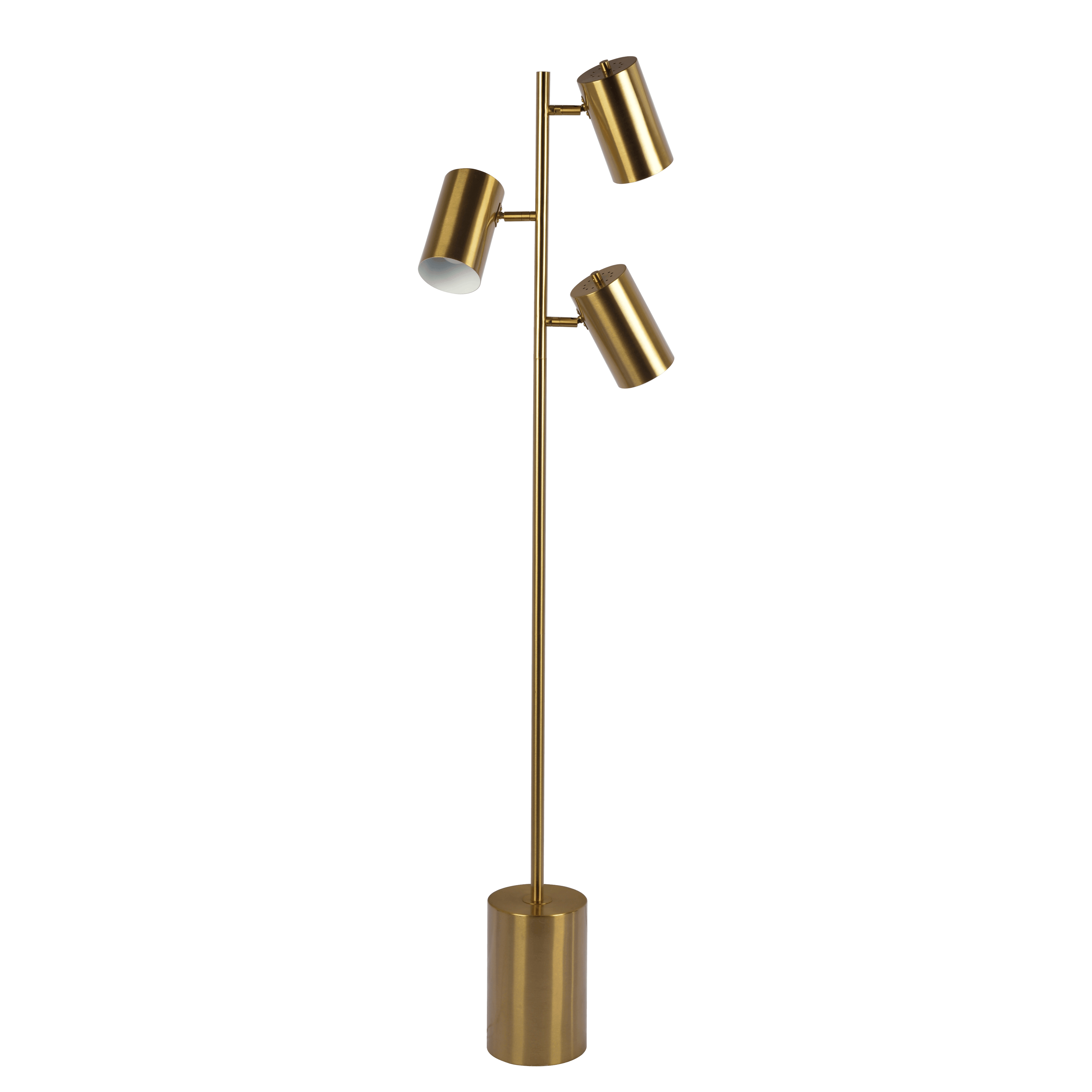 Harmony Brassed Gold Floor Lamp