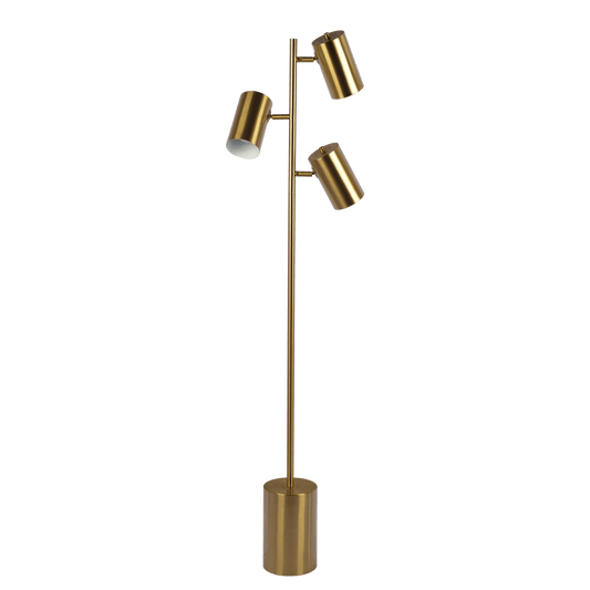 Harmony Brassed Gold Floor Lamp