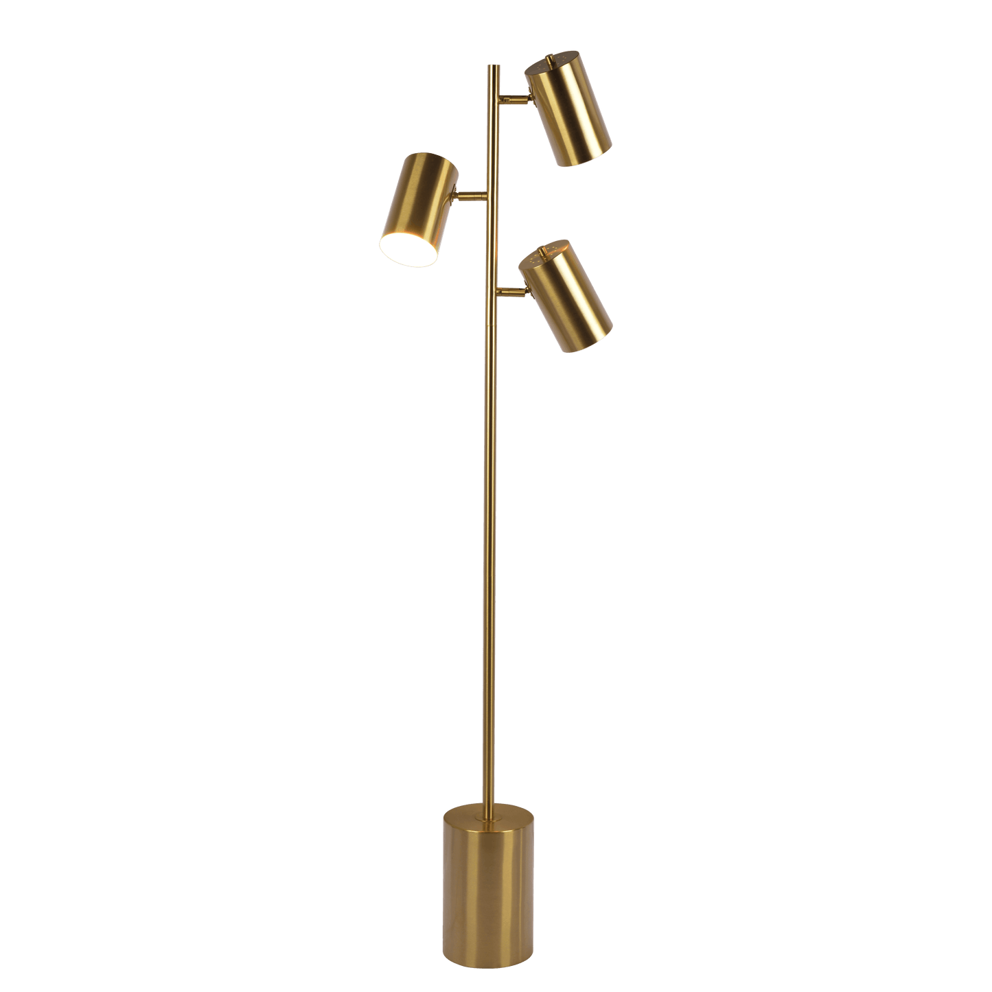 Harmony Brassed Gold Floor Lamp
