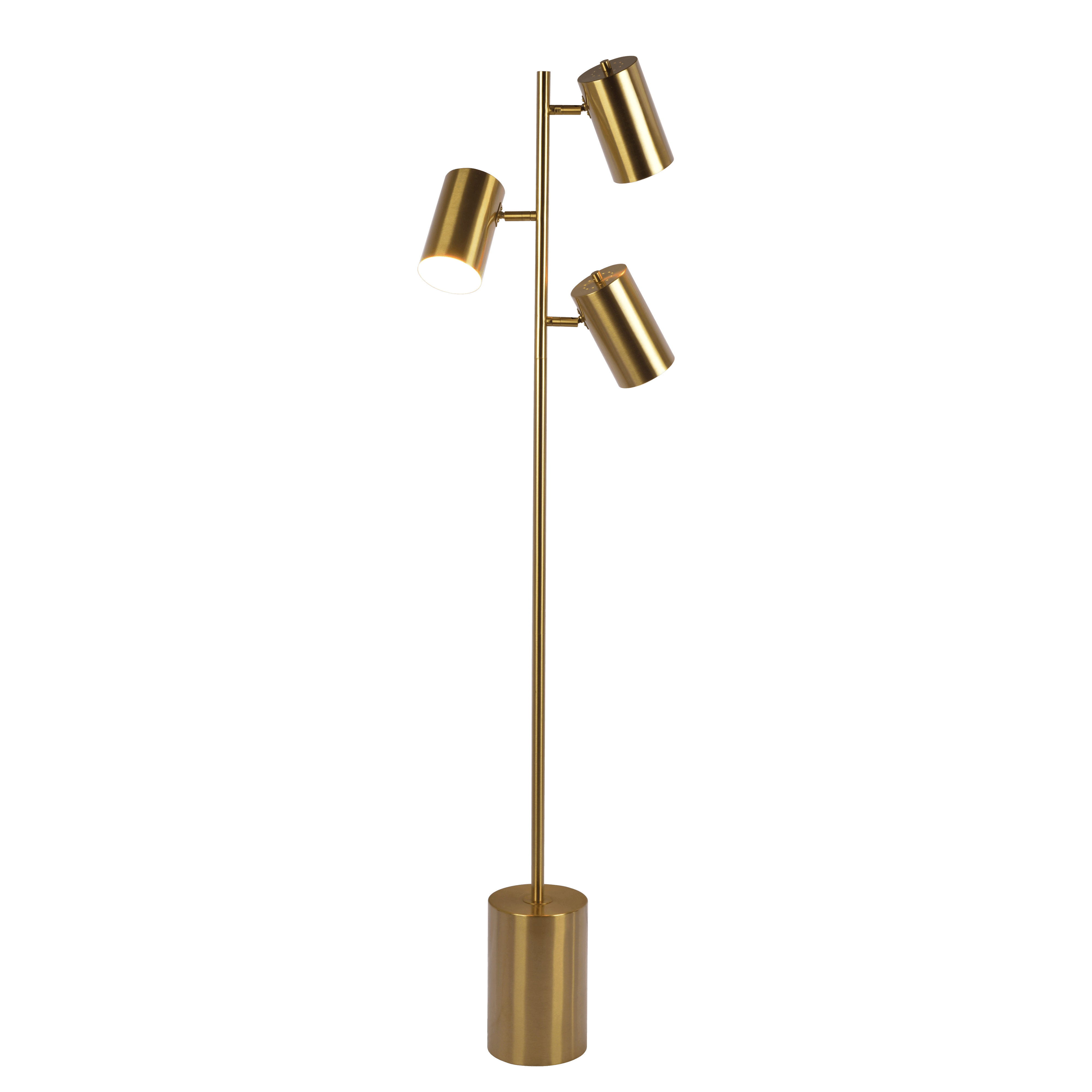 Harmony Brassed Gold Floor Lamp