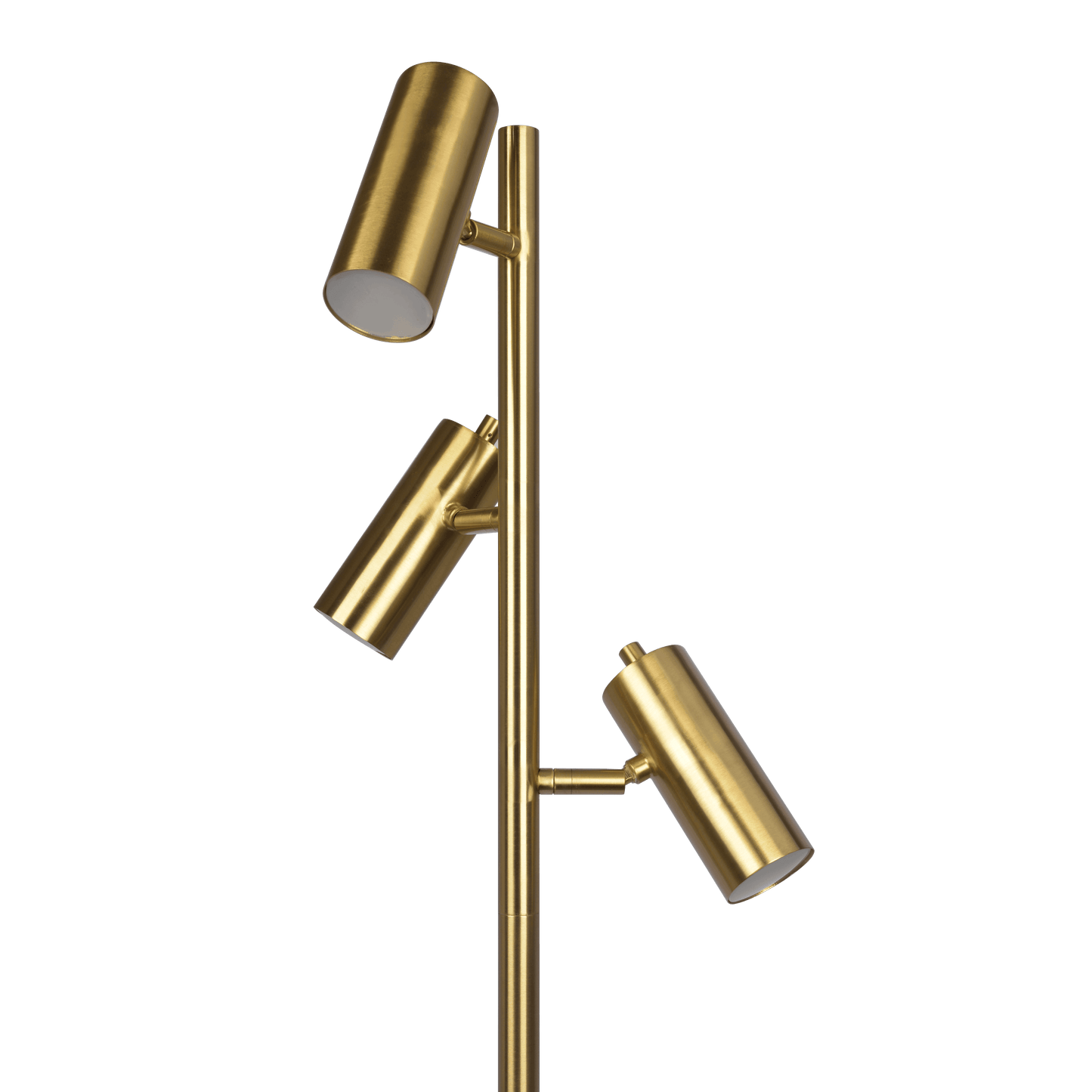 Lumina Brassed Gold Floor Lamp
