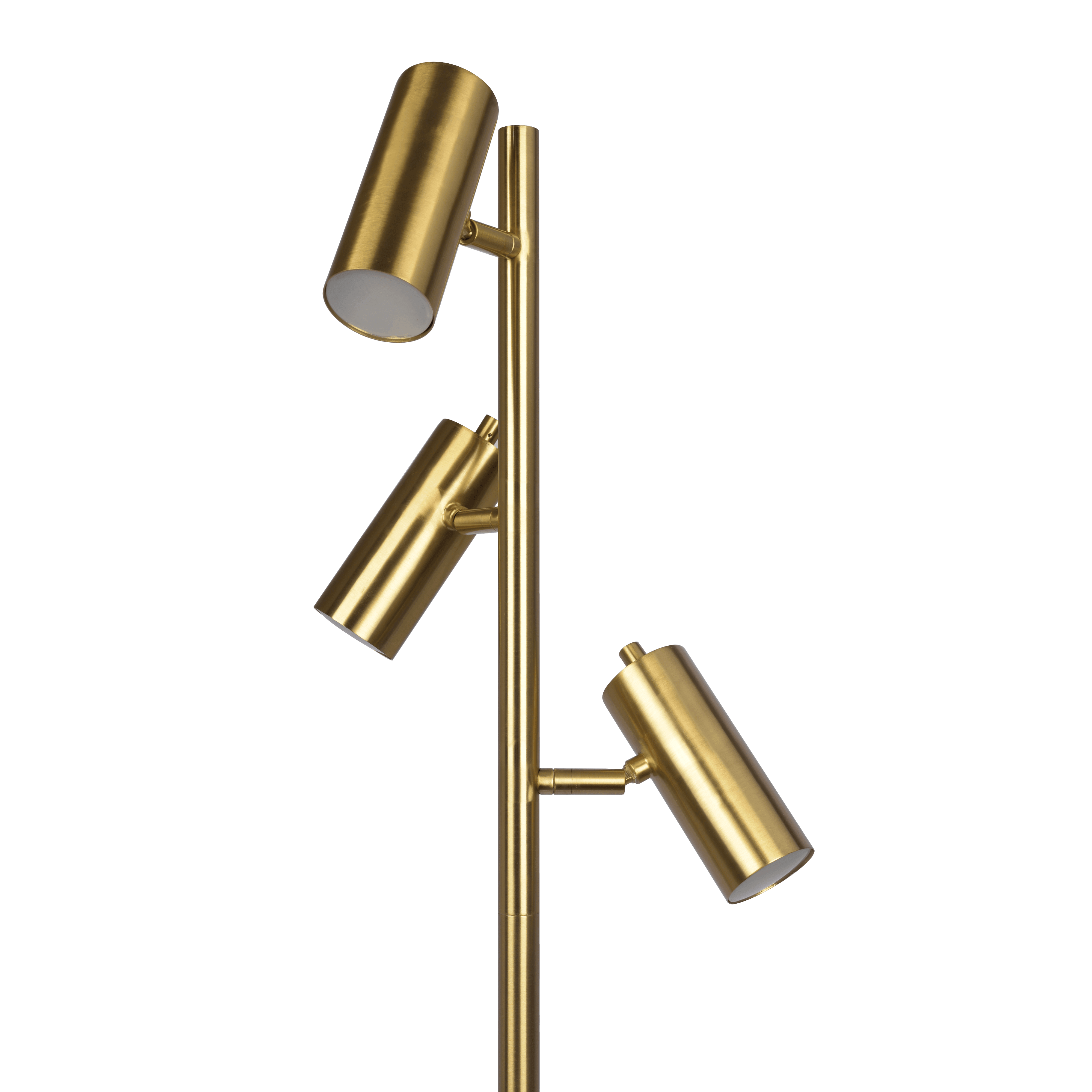 Lumina Brassed Gold Floor Lamp