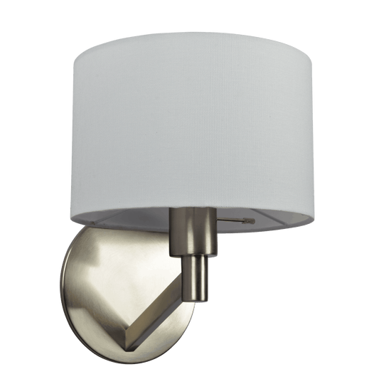 Nebula Brushed Nickel Base Wall Lamp