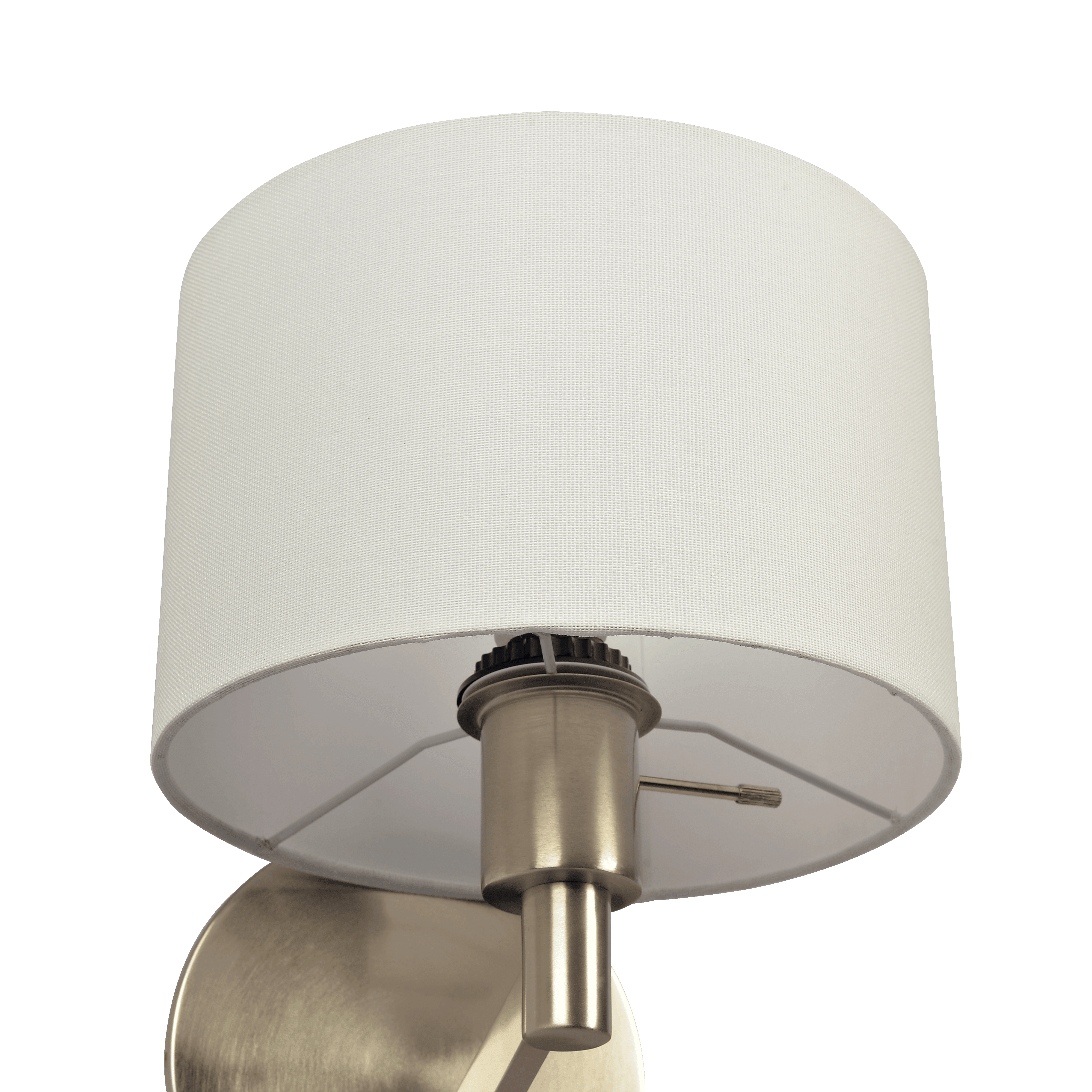 Nebula Brushed Nickel Base Wall Lamp