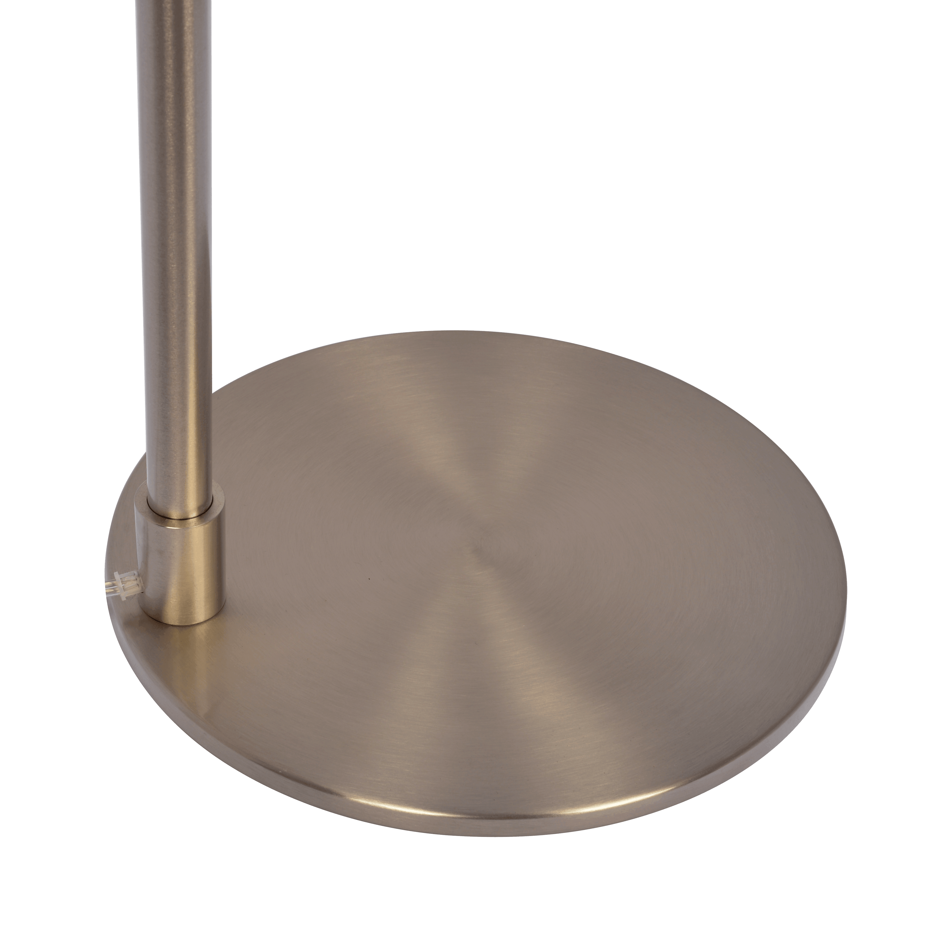 Serene Brushed Nickel Floor Lamp