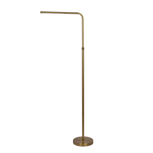 Verve Brassed Gold Floor Lamp
