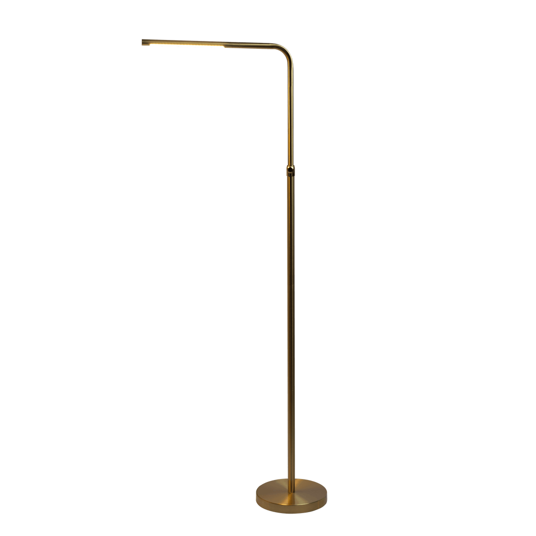 Verve Brassed Gold Floor Lamp