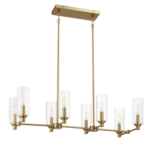 Willow Eight Light Island Pendant Lamp
