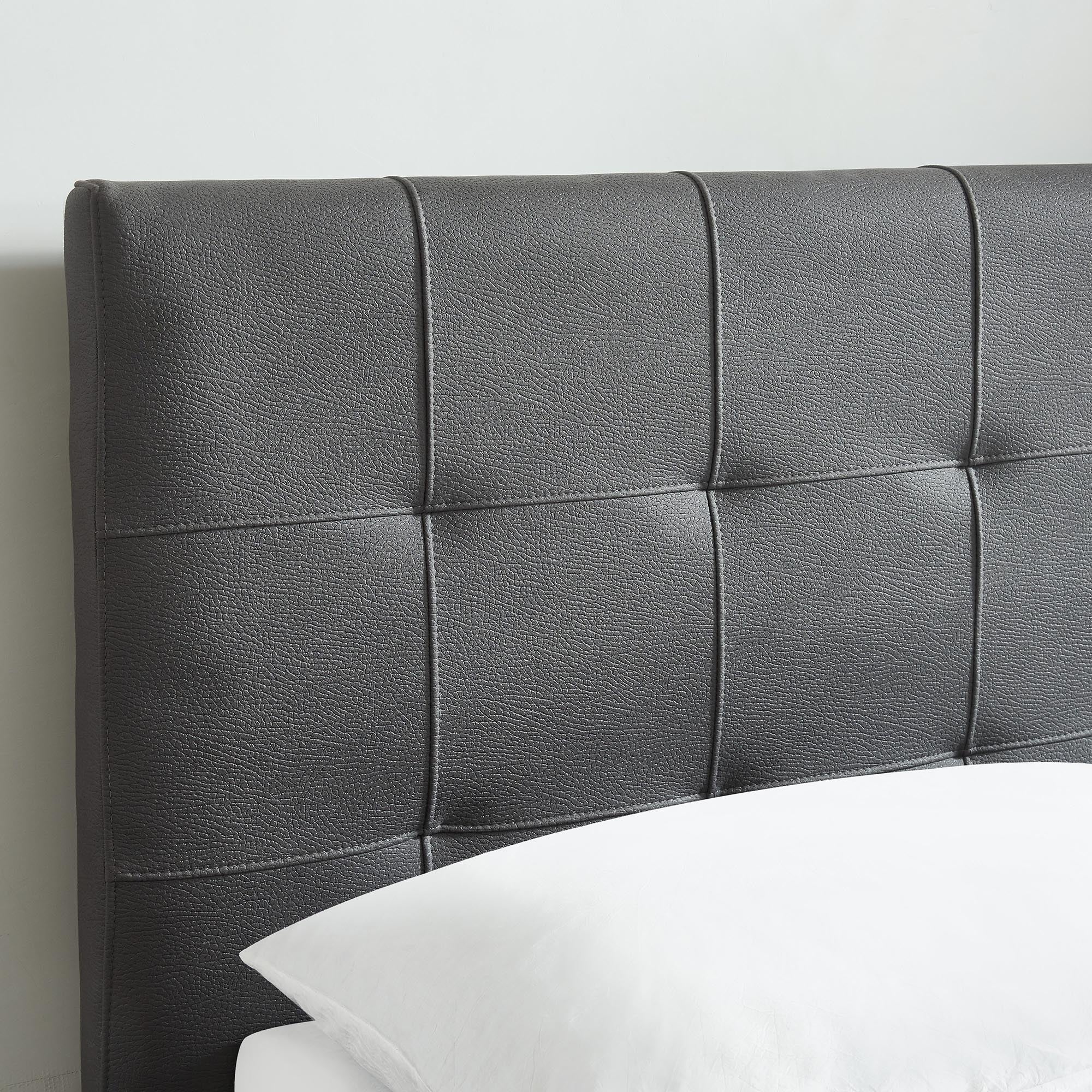 Extara King Bed Grey