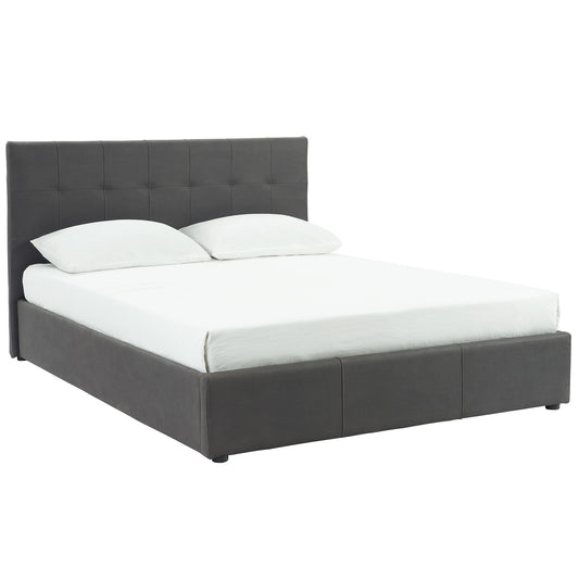 Extara Queen Bed Grey