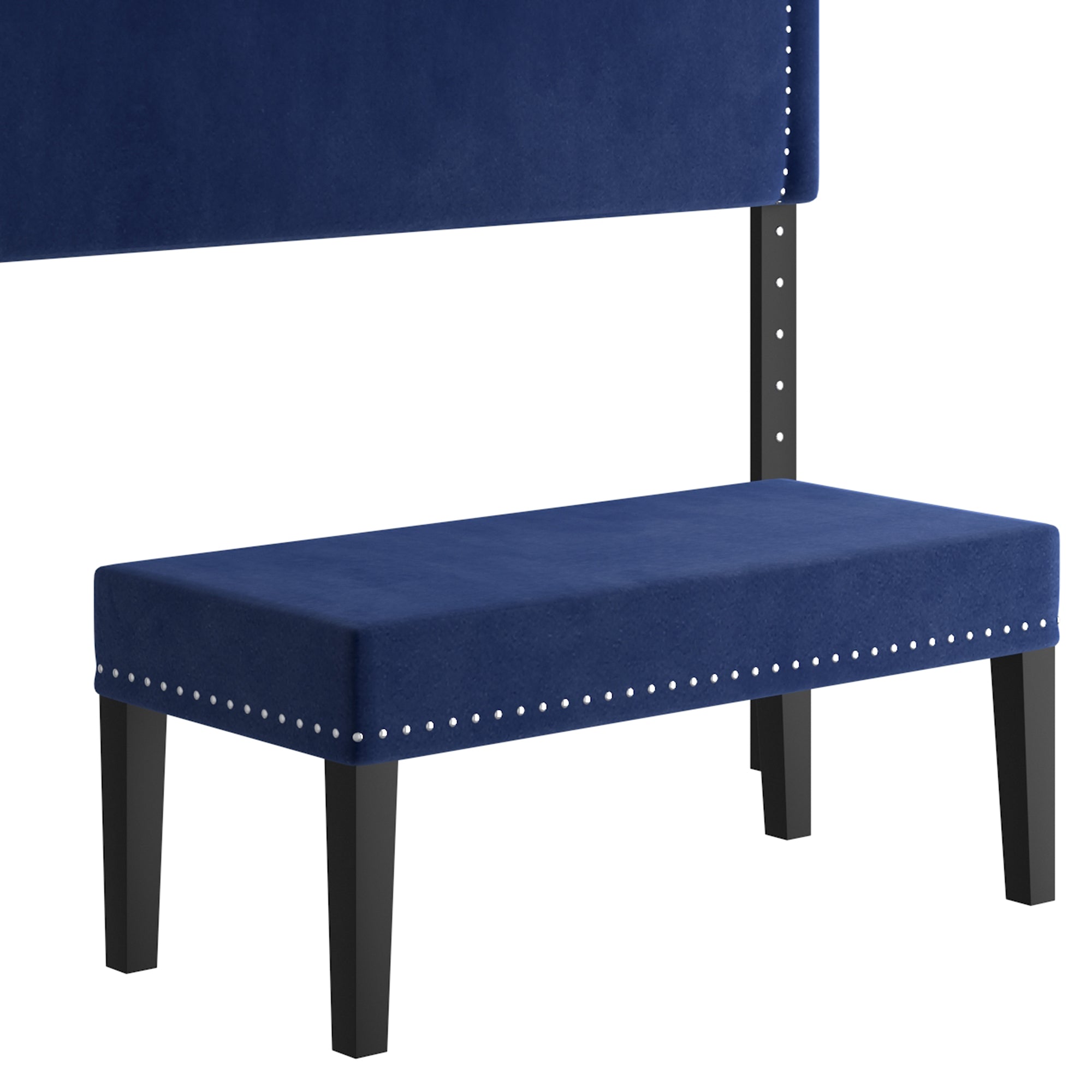 Aurora Double/Queen ADJ Headboard W/ Bench