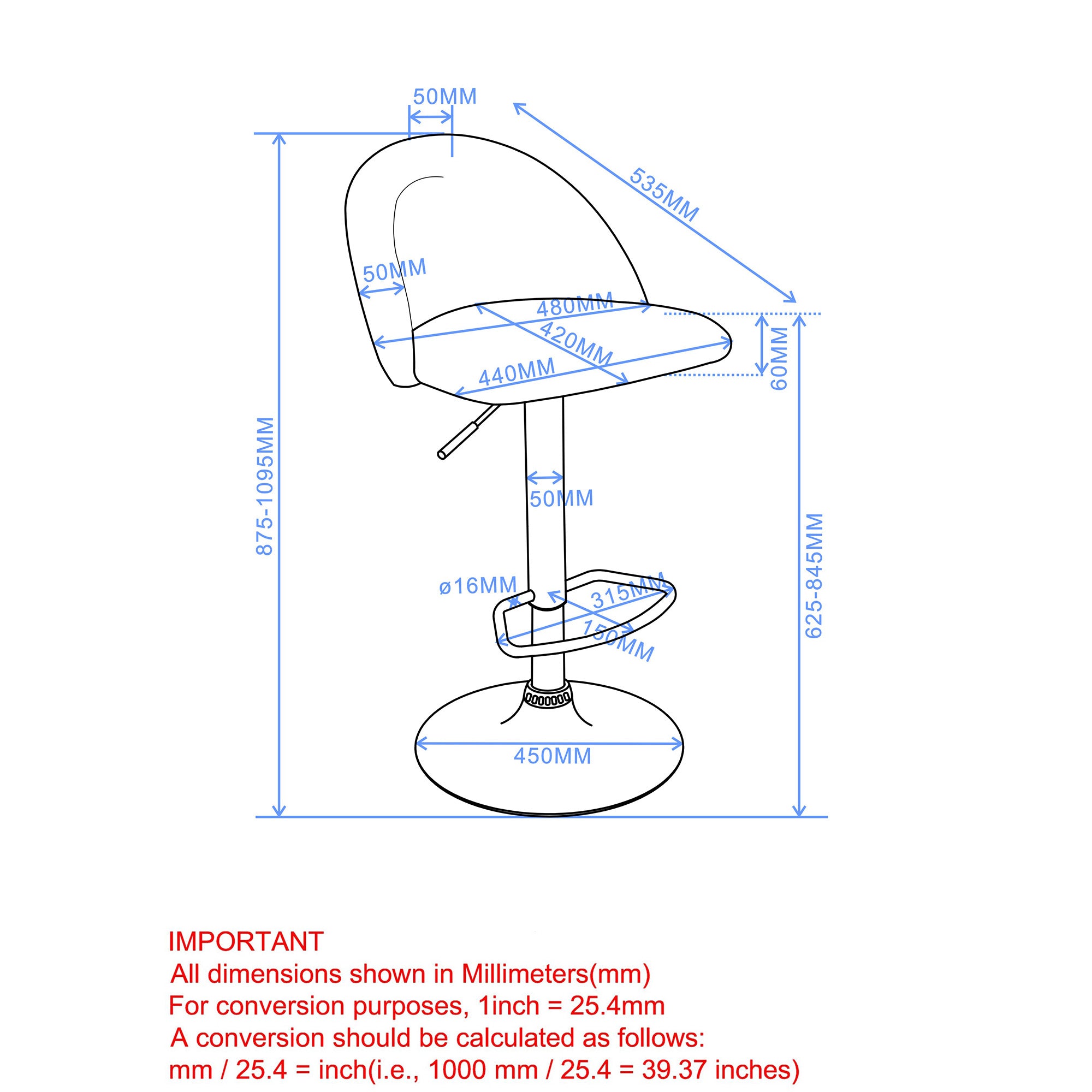 Sataro Lift Stool
