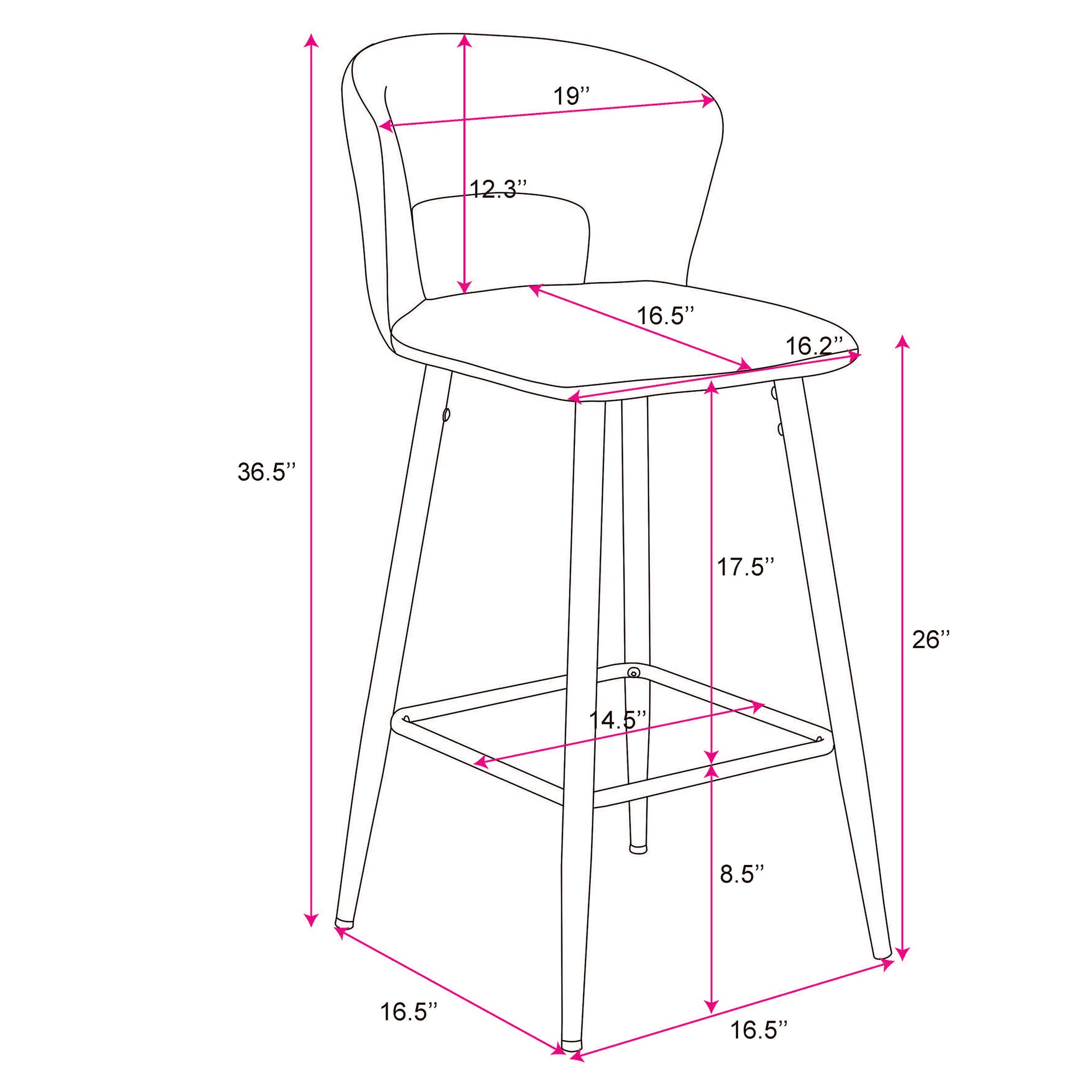 Camille Counter Stools